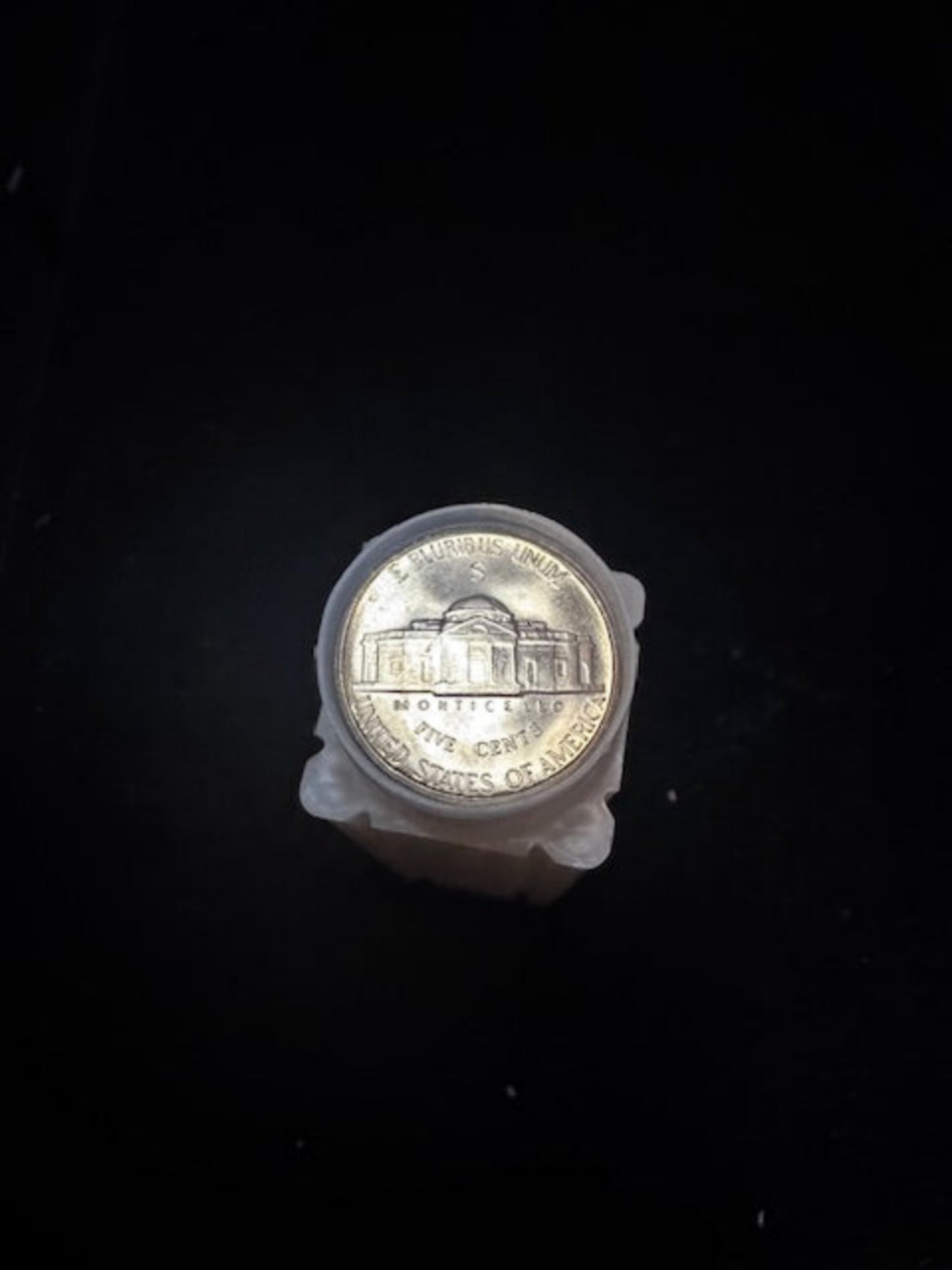 1944 S Jefferson Silver WWII Nickle Roll. Gem BU!!