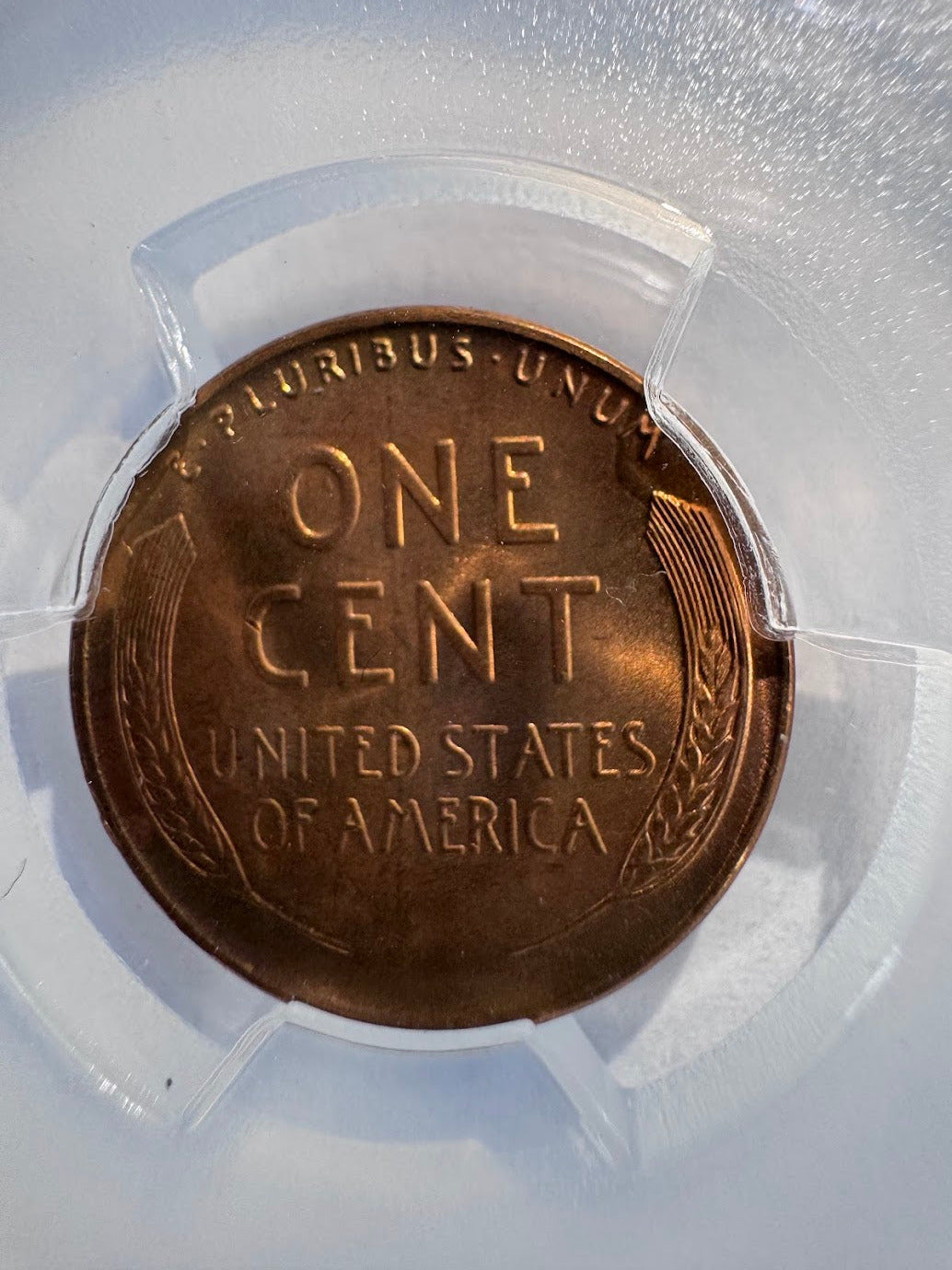アメリカ 1944年-D 50C銀貨 PCGS MS65 1944-D NGC MS65 RED Lincoln Wheat Cent!! #A4520, MS65RD