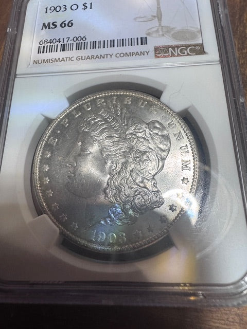 1903 O Morgan Silver Dollar NGC MS66!!