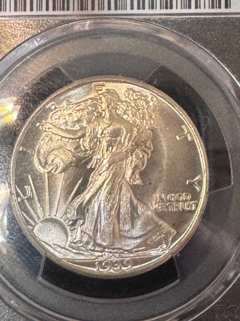 1939 S Walking Liberty Half PCGS MS 67!!